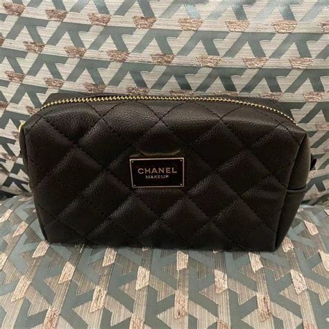 chanel cosmetic gift bag|preloved chanel cosmetic bags.